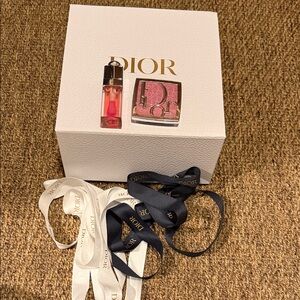 Dior Lip Gloss and Blush Set in Pink